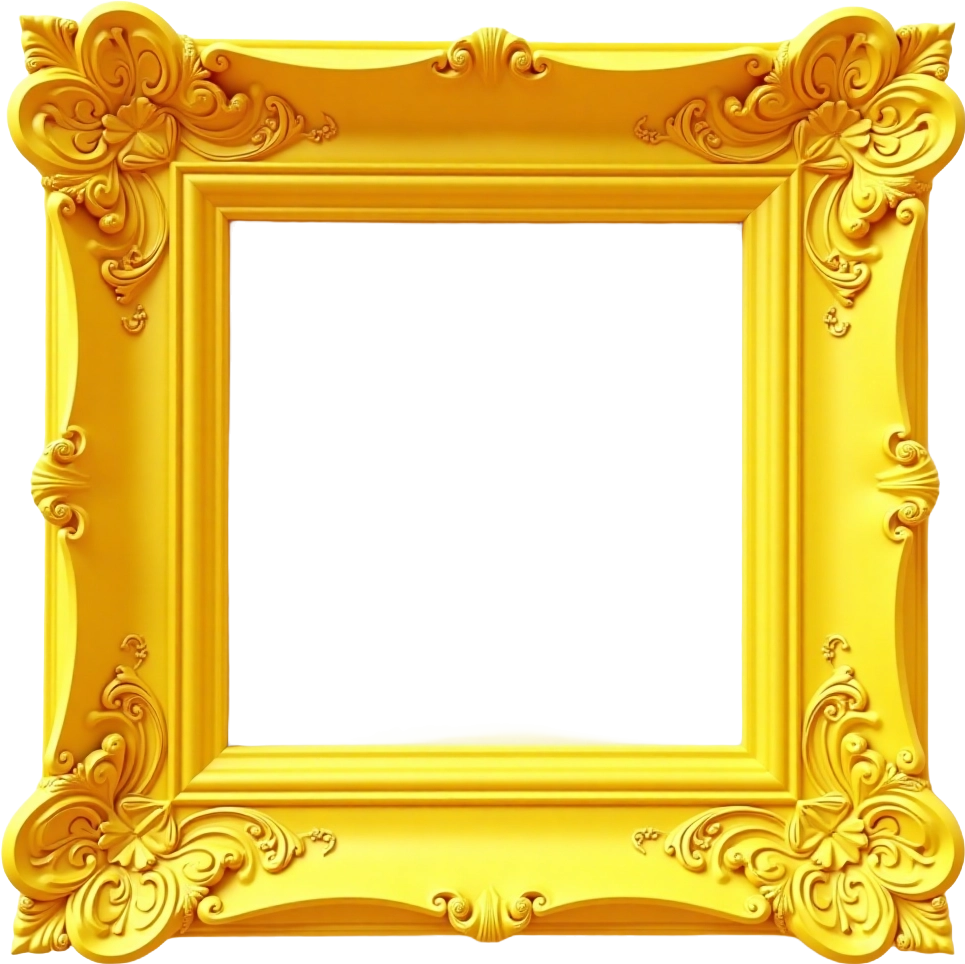 Golden Ornate Frame